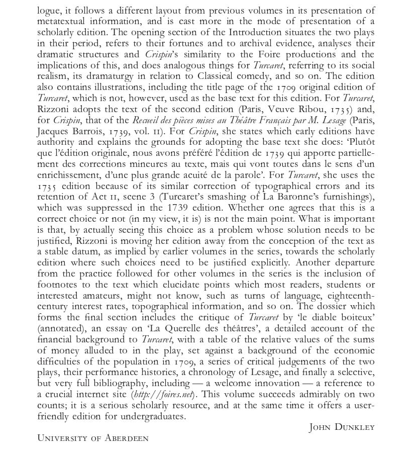 CR_FrenchStudies_Turcaret&Crispin_ed.Rizzoni_2