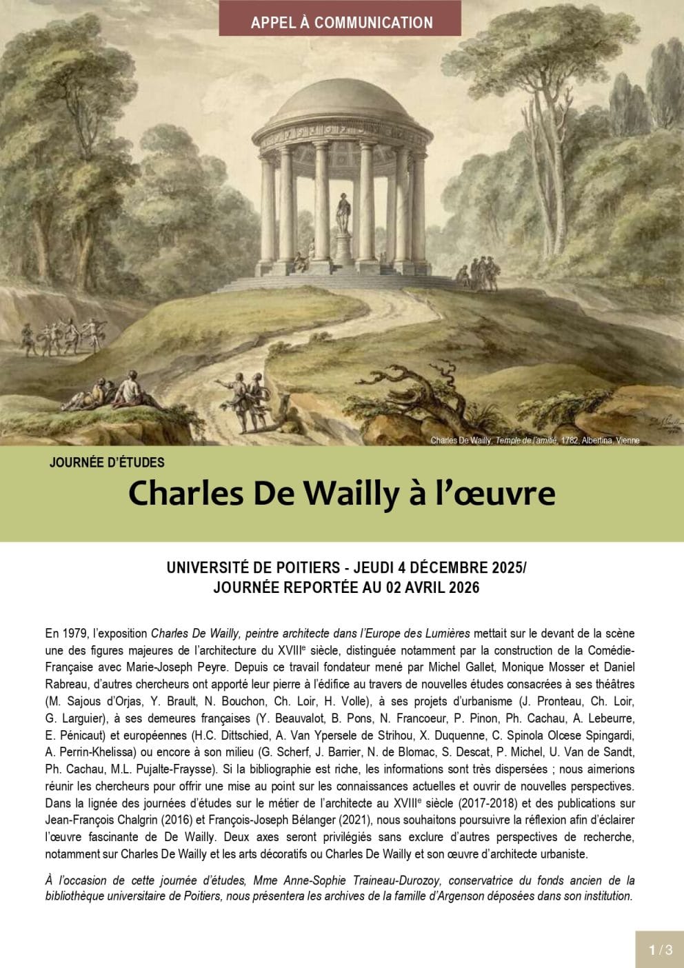 Charles De Wailly à l’oeuvre_2026_Appel modifié_1