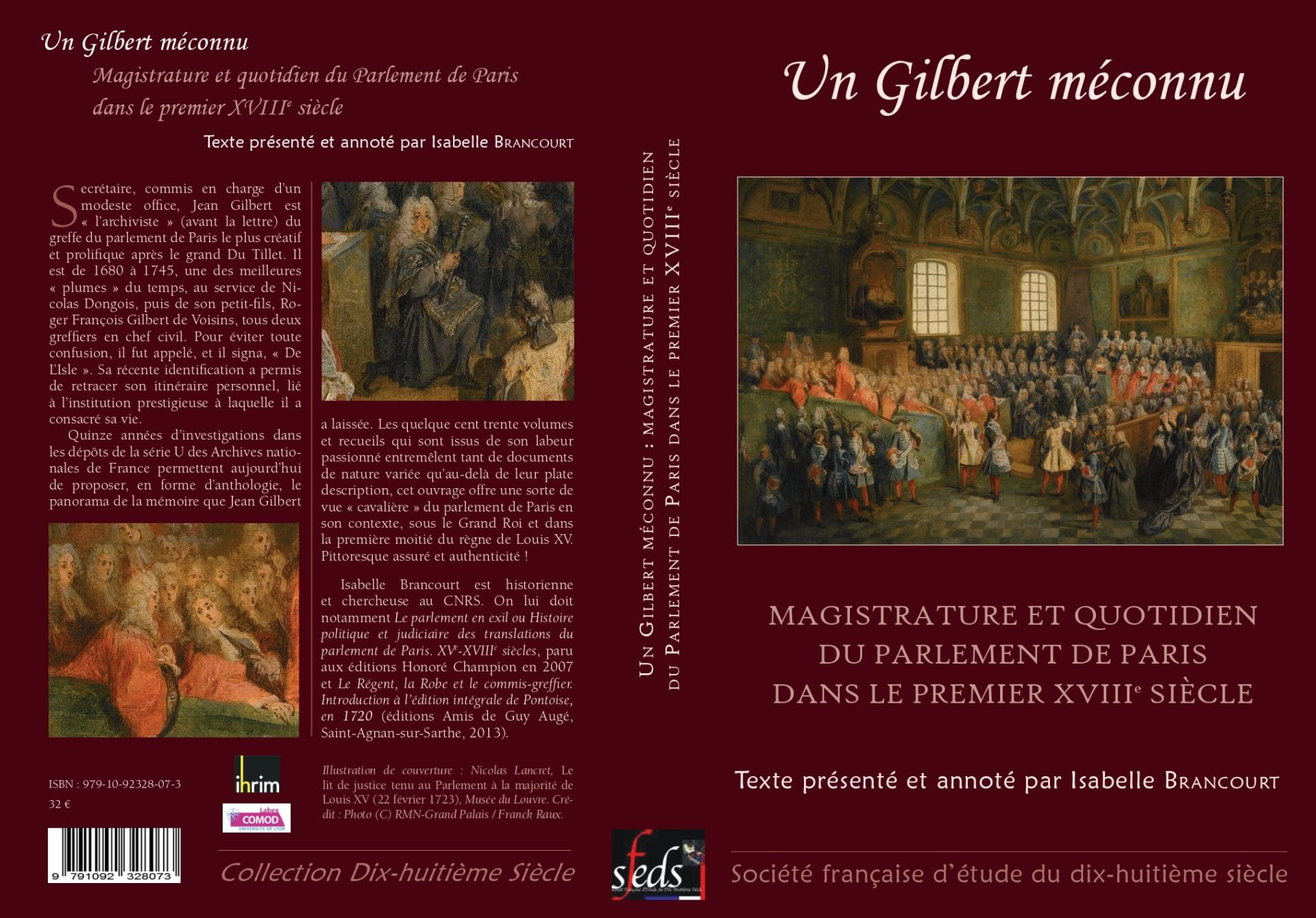 Couverture Un Gilbert méconnu_page-0001