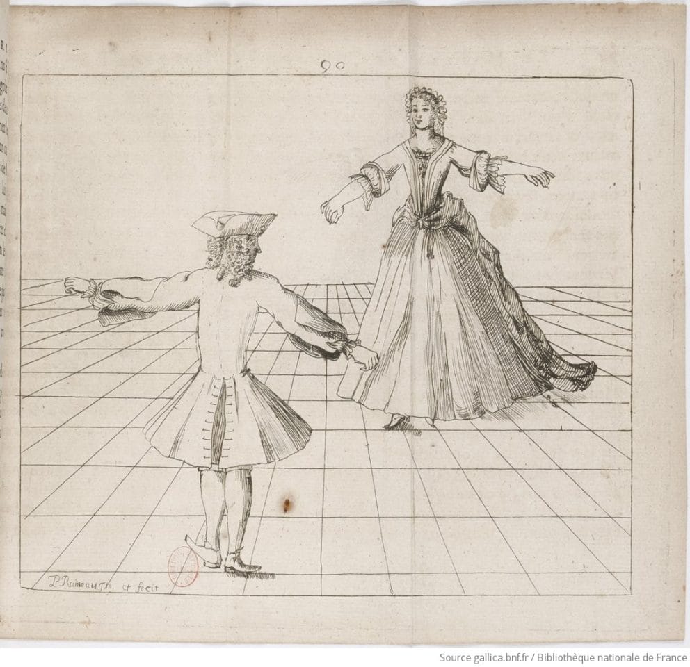 Le_maître_à_danser_le menuet