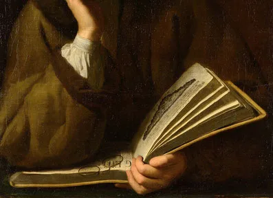 Portrait d&rsquo;un homme lisant