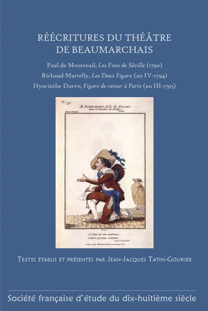 Réécritures du théâtre de Beaumarchais_couverture_p.1