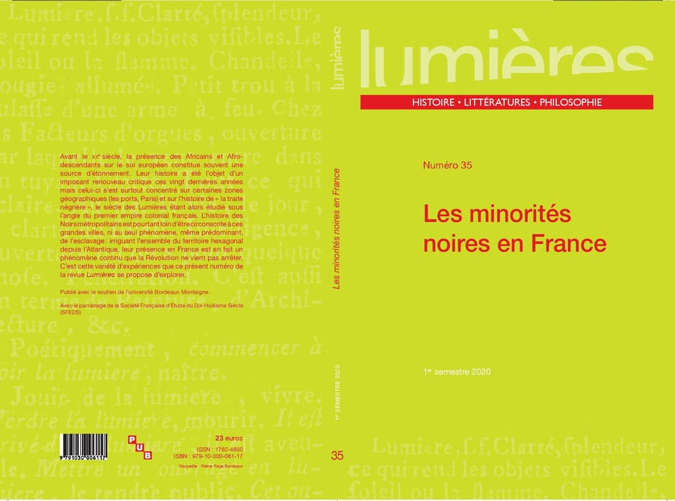 Revue Lumières 35 Couverture