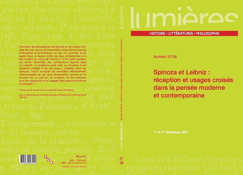 Revue Lumières 37-38 Couverture